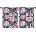 thumbnail image 1 of Blackout Kids Curtains,Pioneer Flower Floral Print Pattern Childrens Insulated Curtains Set Of 2,Bedroom Essentials,Toddler Room Decor 42"x54", 1 of 5
