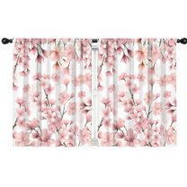 Blackout Kids Curtains,Pioneer Flower Floral Print Pattern Childrens Insulated Curtains Set Of 2,Bedroom Essentials,Toddler Room Decor 42"x54"