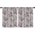 thumbnail image 1 of Blackout Kids Curtains,Pioneer Flower Floral Print Pattern Childrens Insulated Curtains Set Of 2,Bedroom Essentials,Toddler Room Decor 42"x54", 1 of 5