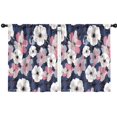 thumbnail image 1 of Blackout Kids Curtains,Pioneer Flower Floral Print Pattern Childrens Insulated Curtains Set Of 2,Bedroom Essentials,Toddler Room Decor 42"x54", 1 of 5