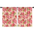 thumbnail image 1 of Blackout Kids Curtains,Pioneer Flower Floral Print Pattern Childrens Insulated Curtains Set Of 2,Bedroom Essentials,Toddler Room Decor 42"x54", 1 of 5