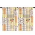 thumbnail image 1 of Blackout Kids Curtains,Pioneer Flower Floral Print Pattern Childrens Insulated Curtains Set Of 2,Bedroom Essentials,Toddler Room Decor 42"x63", 1 of 5