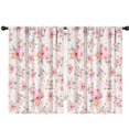 thumbnail image 1 of Blackout Kids Curtains,Pioneer Flower Floral Print Pattern Childrens Insulated Curtains Set Of 2,Bedroom Essentials,Toddler Room Decor 42"x63", 1 of 5