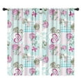thumbnail image 1 of Blackout Kids Curtains,Pioneer Flower Floral Print Pattern Childrens Insulated Curtains Set Of 2,Bedroom Essentials,Toddler Room Decor 42"x84", 1 of 5