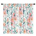 thumbnail image 1 of Blackout Kids Curtains,Pioneer Flower Floral Print Pattern Childrens Insulated Curtains Set Of 2,Bedroom Essentials,Toddler Room Decor 42"x84", 1 of 5