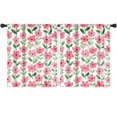 thumbnail image 1 of Blackout Kids Curtains,Pioneer Flower Floral Print Pattern Childrens Insulated Curtains Set Of 2,Bedroom Essentials,Toddler Room Decor 52"x63", 1 of 5