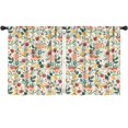 thumbnail image 1 of Blackout Kids Curtains,Pioneer Flower Floral Print Pattern Childrens Insulated Curtains Set Of 2,Bedroom Essentials,Toddler Room Decor 52"x63", 1 of 5