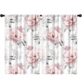 thumbnail image 1 of Blackout Kids Curtains,Pioneer Flower Floral Print Pattern Childrens Insulated Curtains Set Of 2,Bedroom Essentials,Toddler Room Decor 52"x84", 1 of 5