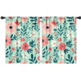 thumbnail image 1 of Blackout Kids Curtains,Pioneer Flower Pattern Childrens Insulated Curtains Set Of 2,Bedroom Essentials,Toddler Room Decor 42x54in(106x137cm), 1 of 4