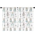 thumbnail image 1 of Blackout Kids Curtains,Princess Castle Flower Pattern Childrens Insulated Curtains Set Of 2,Bedroom Essentials,Toddler Room Decor 42"x63", 1 of 5