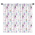 thumbnail image 1 of Blackout Kids Curtains,Princess Castle & Unicorn Pattern Childrens Insulated Curtains Set Of 2,Bedroom Essentials,Toddler Room Decor 42"x84", 1 of 5