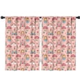 thumbnail image 1 of Blackout Kids Curtains,Princess Mushroom Castle Pattern Childrens Insulated Curtains Set Of 2,Bedroom Essentials,Toddler Room Decor 42"x63", 1 of 5