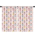 thumbnail image 1 of Blackout Kids Curtains,Princess and Ballerina Pink Pattern Children's Insulated Curtains Set Of 2,Bedroom Essentials,Toddler Room Decor 52"x84", 1 of 5