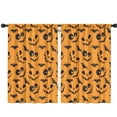 thumbnail image 1 of Blackout Kids Curtains,Pumpkin Bat Halloween Pattern Childrens Insulated Curtains Set Of 2,Bedroom Essentials,Toddler Room Decor 42x63in(106x160cm), 1 of 5