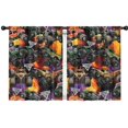 thumbnail image 1 of Blackout Kids Curtains,Purple Flame Monster Cartoon Trucks Pattern Childrens Insulated Curtains Set Of 2,Bedroom Essentials,Toddler Room Decor 42"x54", 1 of 5