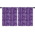 thumbnail image 1 of Blackout Kids Curtains,Purple Paisley Pattern Childrens Insulated Curtains Set Of 2,Bedroom Essentials,Toddler Room Decor 52x63in(132x160cm), 1 of 5
