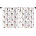 thumbnail image 1 of Blackout Kids Curtains,Rainbow Mane Unicorn Pattern Childrens Insulated Curtains Set Of 2,Bedroom Essentials,Toddler Room Decor 42"x54", 1 of 5