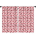 thumbnail image 1 of Blackout Kids Curtains,Red Christmas Reindeer Pattern Childrens Insulated Curtains Set Of 2,Bedroom Essentials,Toddler Room Decor 52"x84", 1 of 5