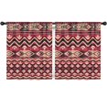 thumbnail image 1 of Blackout Kids Curtains,Boho Bohemia Geometric Line Art Childrens Insulated Curtains Set Of 2,Bedroom Essentials,Toddler Room Decor 52"x63"(132x160cm), 1 of 4