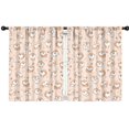 thumbnail image 1 of Blackout Kids Curtains,Shibainu and Love Childrens Insulated Curtains Set Of 2,Bedroom Essentials,Toddler Room Decor 42x54in(106x137cm), 1 of 4