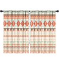 thumbnail image 1 of Blackout Kids Curtains,Boho Bohemia Geometric Line Art Childrens Insulated Curtains Set Of 2,Bedroom Essentials,Toddler Room Decor 52"x84"(132x213cm), 1 of 3