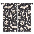 thumbnail image 1 of Blackout Kids Curtains,Spooky Halloween Icons Pattern Childrens Insulated Curtains Set Of 2,Bedroom Essentials,Toddler Room Decor 42"x84", 1 of 5