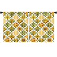 thumbnail image 1 of Blackout Kids Curtains,Boho Bohemia Sunflower Pioneer Flower Childrens Insulated Curtains Set Of 2,Bedroom Essentials,Toddler Room Decor 52"x63"(132x160cm), 1 of 4