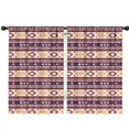 thumbnail image 1 of Blackout Kids Curtains,Teal Triangular and Diamond Shaped Geometric Boho Childrens Insulated Curtains Set Of 2,Bedroom Essentials,Toddler Room Decor 42x63in(106x160cm), 1 of 5