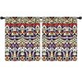 thumbnail image 1 of Blackout Kids Curtains,Boho Bohemia Geometric Line Art Childrens Insulated Curtains Set Of 2,Bedroom Essentials,Toddler Room Decor 52"x63"(132x160cm), 1 of 4