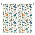 thumbnail image 1 of Blackout Kids Curtains,White Cartoon Dinosaurs Eggs Pattern Childrens Insulated Curtains Set Of 2,Bedroom Essentials,Toddler Room Decor 42"x84", 1 of 5