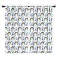 thumbnail image 1 of Blackout Kids Curtains,White Cartoon Unicorn Rainbow Star Pattern Childrens Insulated Curtains Set Of 2,Bedroom Essentials,Toddler Room Decor 42"x84", 1 of 5