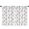thumbnail image 1 of Blackout Kids Curtains,White Cow Milk Jar Pattern Childrens Insulated Curtains Set Of 2,Bedroom Essentials,Toddler Room Decor 42x63in(106x160cm), 1 of 5