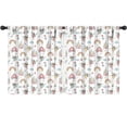 thumbnail image 1 of Blackout Kids Curtains,White Princess Fairy Castle Pattern Childrens Insulated Curtains Set Of 2,Bedroom Essentials,Toddler Room Decor 52"x63", 1 of 5