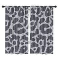thumbnail image 1 of Blackout Kids Curtains,White and Black Of Leopard Print Childrens Insulated Curtains Set Of 2,Bedroom Essentials,Toddler Room Decor 42"x84", 1 of 5