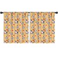 thumbnail image 1 of Blackout Kids Curtains,Yellow Cow Heart Pattern Childrens Insulated Curtains Set Of 2,Bedroom Essentials,Toddler Room Decor 52x63in(132x160cm), 1 of 5