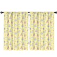 thumbnail image 1 of Blackout Kids Curtains,Yellow Princess Unicorn Pattern Childrens Insulated Curtains Set Of 2,Bedroom Essentials,Toddler Room Decor 42"x63", 1 of 5