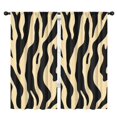 thumbnail image 1 of Blackout Kids Curtains,Zebra Pattern Childrens Insulated Curtains Set Of 2,Bedroom Essentials,Toddler Room Decor 42x84in(106x213cm), 1 of 4