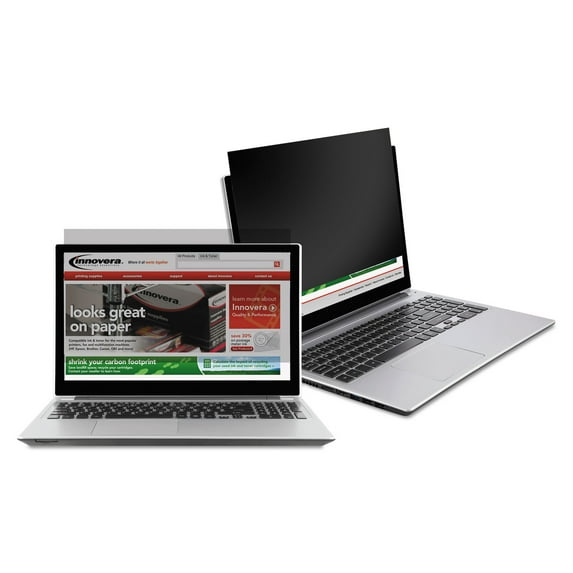 Blackout Privacy Filter For 15.6" Widescreen Notebook, 16:9 Aspect Ratio | Bundle of 5 Each