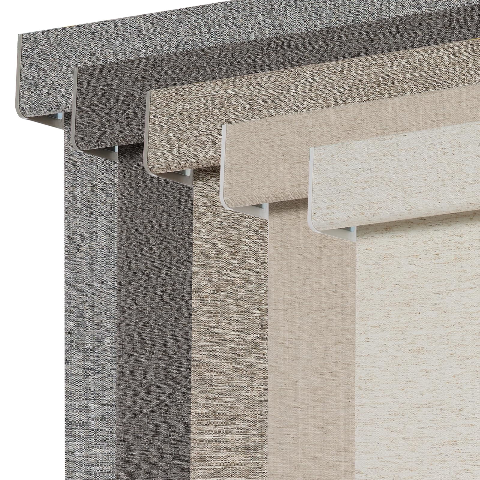 Blackout Roller Shades for Window Blinds,Cordless,Linen Fabric,Thermal ...