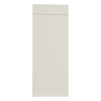 Blackout Roman Curtains,Door Curtain Tassel Room Decor for Window Door,French Door Curtains Linen Textured Privacy Door Blinds Kitchen Window Curtains Darkening Curtains for Glass Door Tie Up