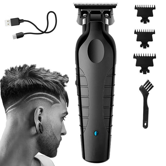 Blackout Trimmer 2.0, Blackout Trimmer Plus Zero Gap, Black Out Trimmers 2.0, Cordless Rechargeable Zero-Gapped Safety Razor Hair Clipper for Men