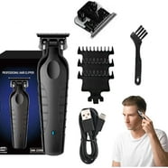 Vacutrim Vacuum Cordless Mens Beard Trimmer, Rechargeable Electric ...