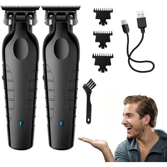 Blackout Trimmer Plus Zero Gap, Blackout Trimmer 2.0, Barbers Tonic Black Out Trimmers Zero Gap, Cordless Rechargeable Zeroo-Gapped Safety Razor Hair Clipper for Men