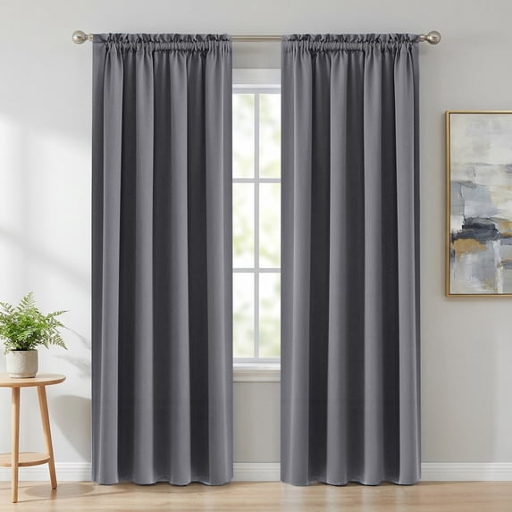 Blackout Window Curtains,2-Pack, Room Darkening Drapes for Bedroom ...