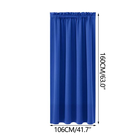 Blackout Window Curtains Insulating Thermal Light Blocking Drapes for Sleeping Space Bedroom Kitchen Energy Efficient Drapes 106" X 63" Inch Scandinavian Solid Style Room Darkening Drapes
