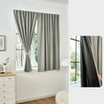 thumbnail image 1 of Blackout Window Curtains Solid Color Sunshade Cloth Self-adhesive Window Curtains Livingroom Shade Curtains Simple Window Shade, 1 of 9