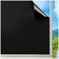Blackout Window Film Privacy 100 Total Light Blocking SelfAdhesive