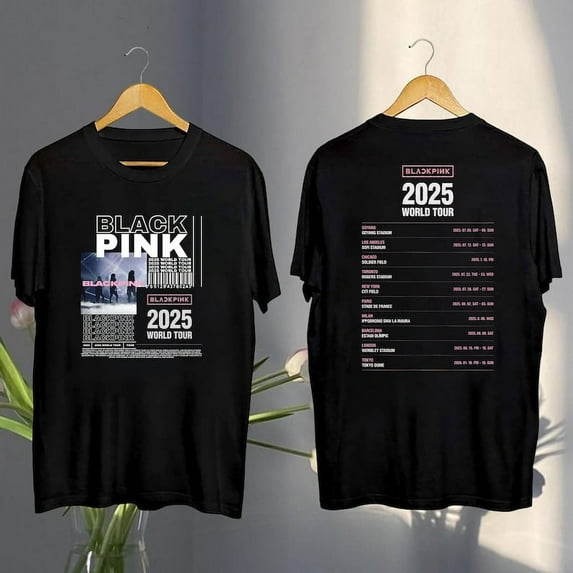 Blackpink! 2025 World Tour Shirt, Blackpink! Merch For Fans Men Women