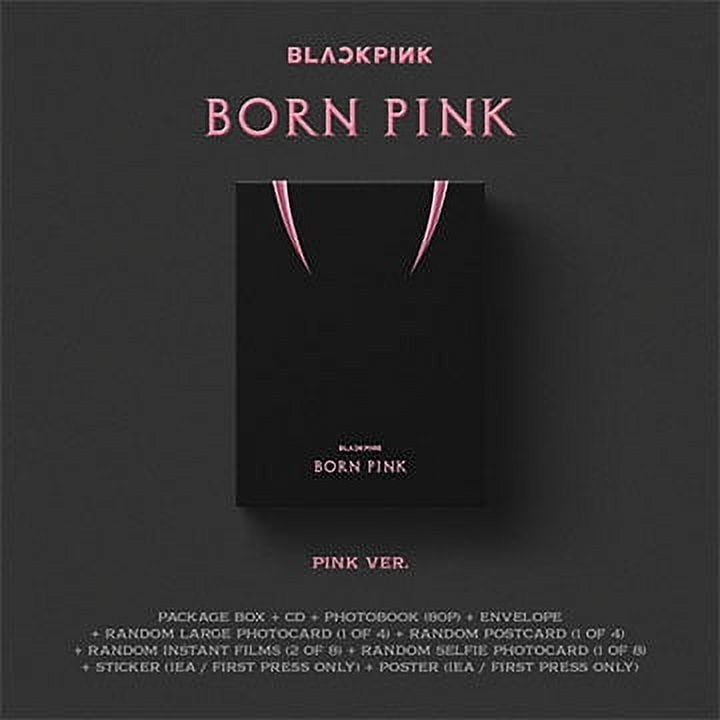 Blackpink - BORN PINK (Standard CD Boxset Version A / PINK) - K-Pop CD  (Interscope Records)