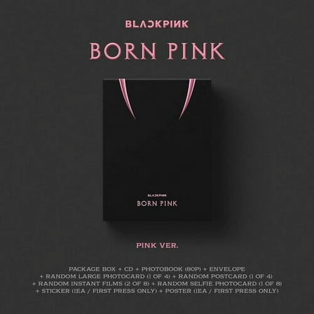 Blackpink - BORN PINK (Standard CD Boxset Version A / PINK) - Music & Performance - CD